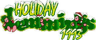 Holiday Lemmings 1993 Logo