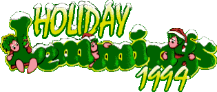 Holiday Lemmings 1994 Logo